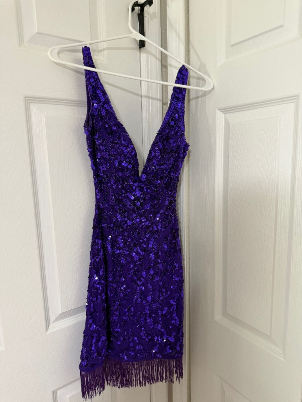 Purple Homecoming Dress